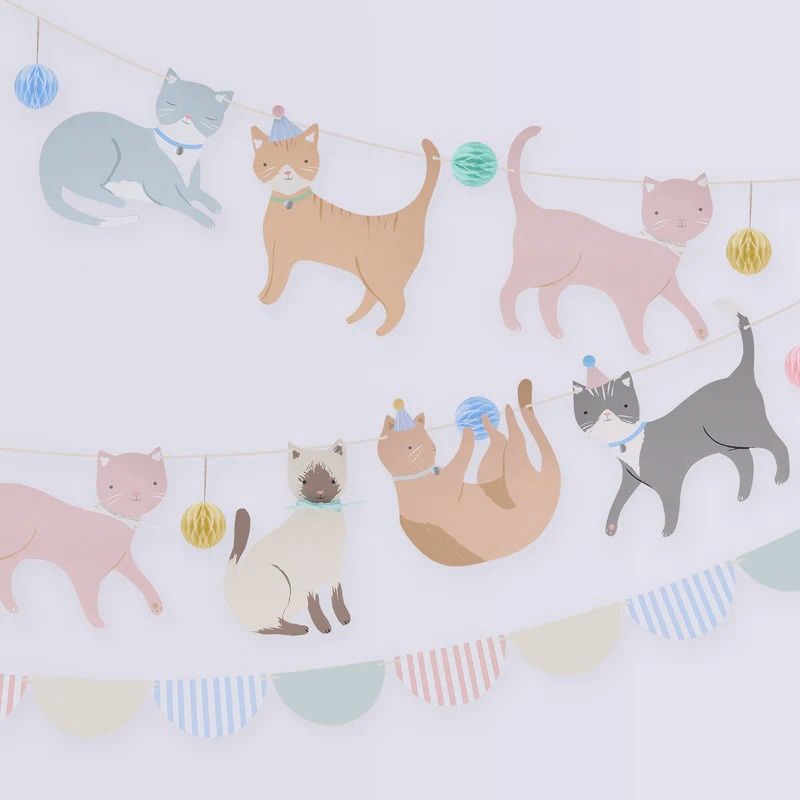 Kitty Cat - Paper Party Garland