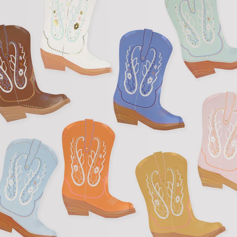 Boot Party Plates