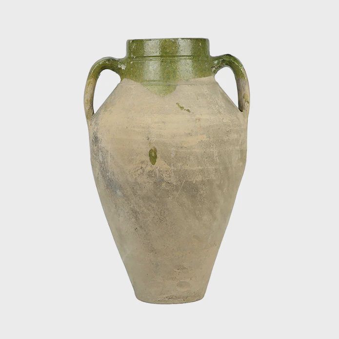 Urn Shaped Olive Jar - Pottery