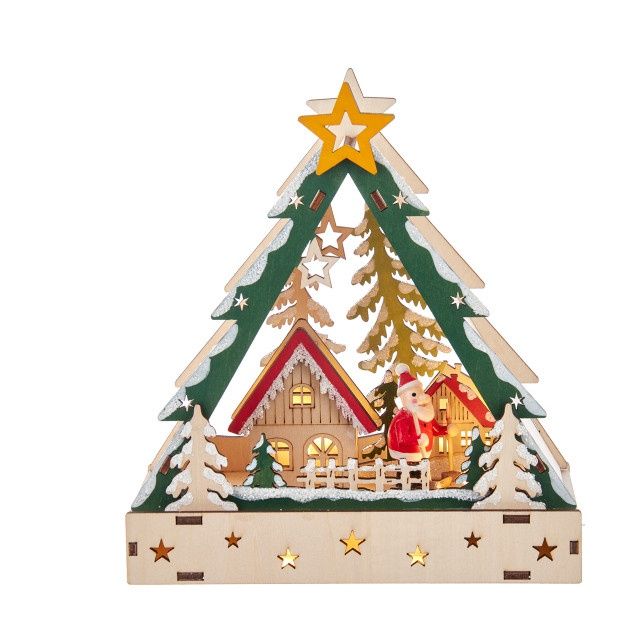 Light Up Tree Shape - Nordic Village