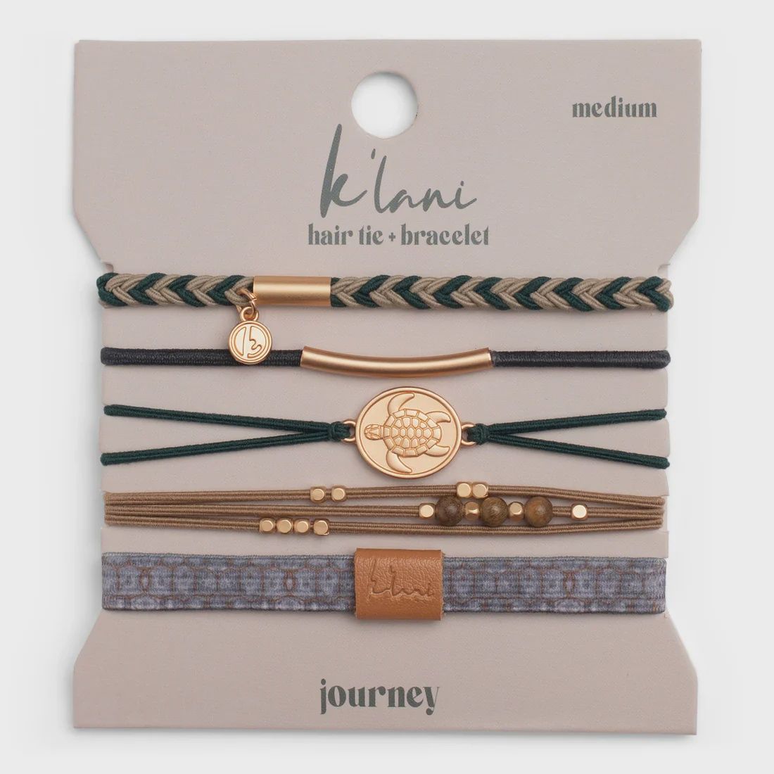 Journey Hair Tie Bracelet, Size: Medium