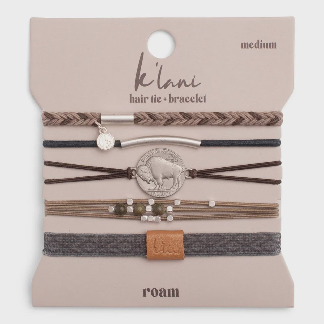 Roam Hair Tie Bracelet, Size: Medium