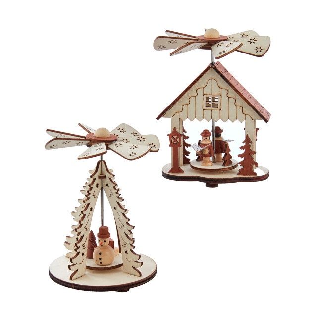 Nordic Carolers or Nordic Snowman Table Pieces