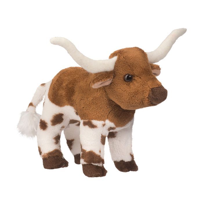 Mini Super Soft Longhorn Plush Animal
