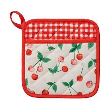 Scattered Cherries - Square Pot Holder