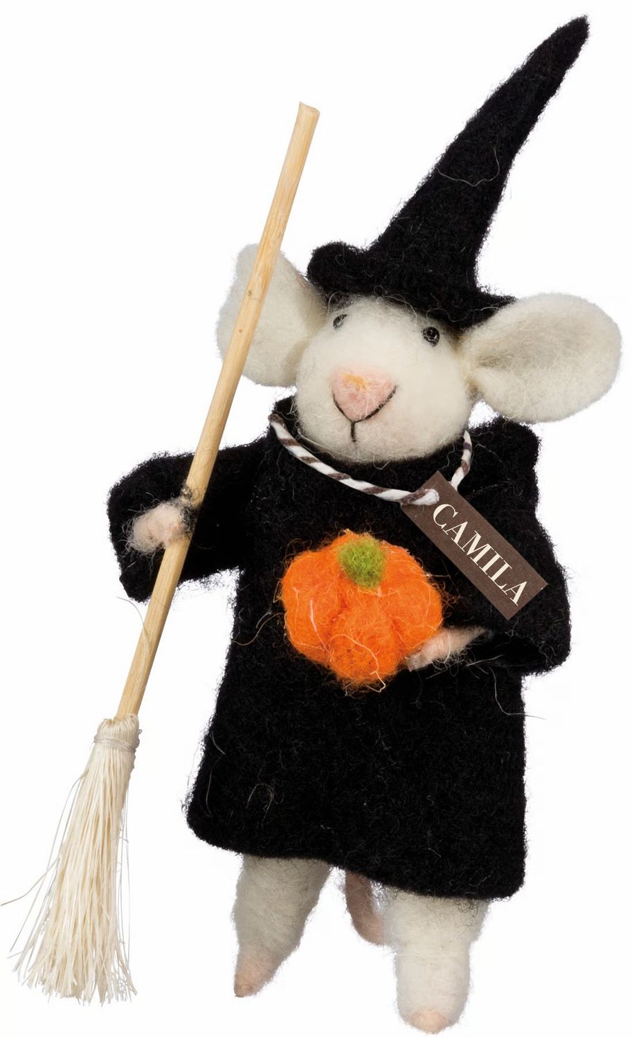 Mouse Witch Ornament