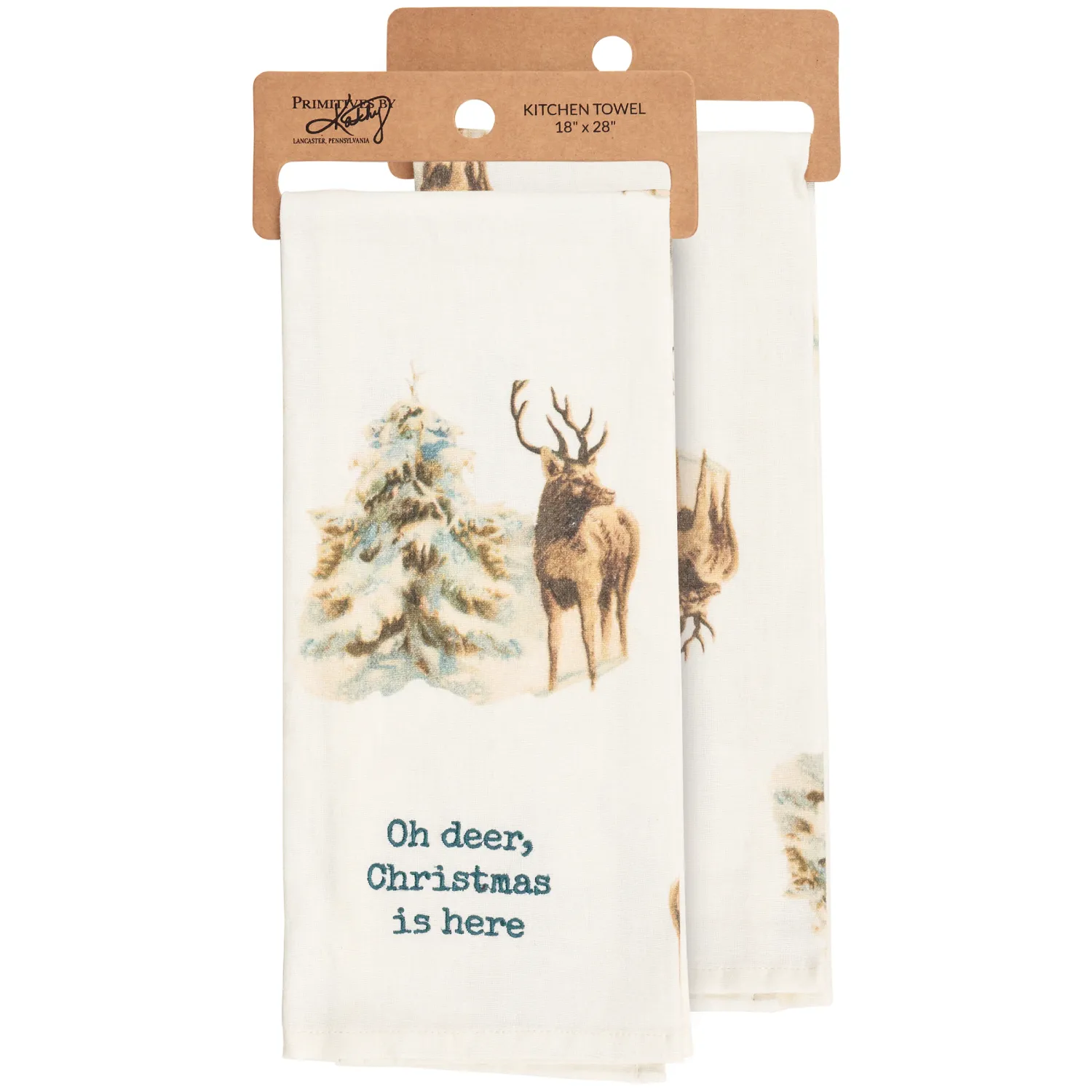 Oh Deer - Humorous Kitchen Towel