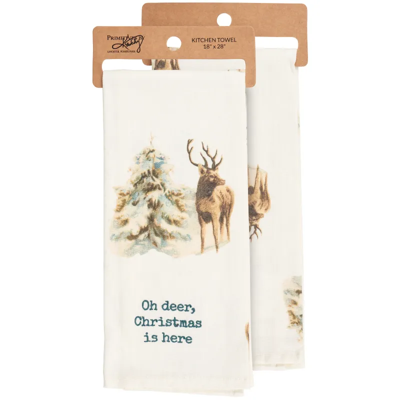 Oh Deer - Humorous Kitchen Towel