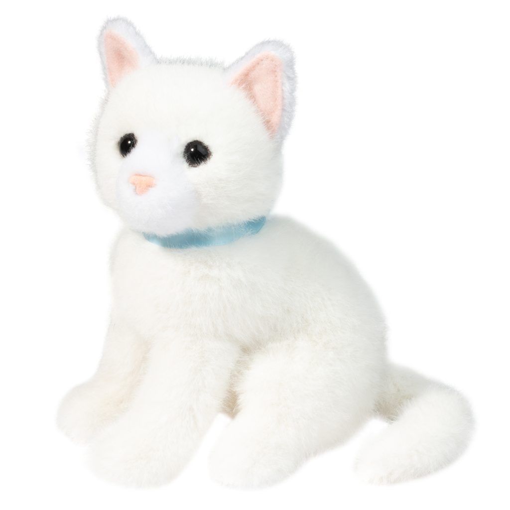 Mini White Cat Plush