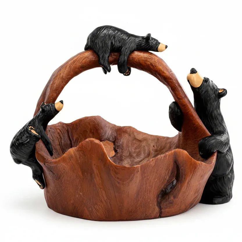 Bigfork Timber Bear Basket
