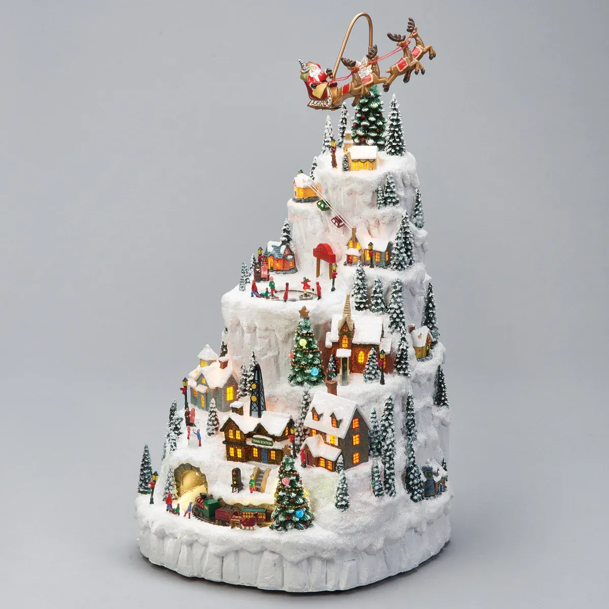 Christmas Lighted Musical Village