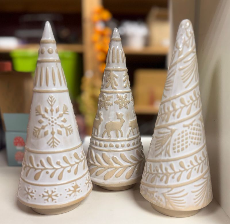 Ceramic Holiday Trees