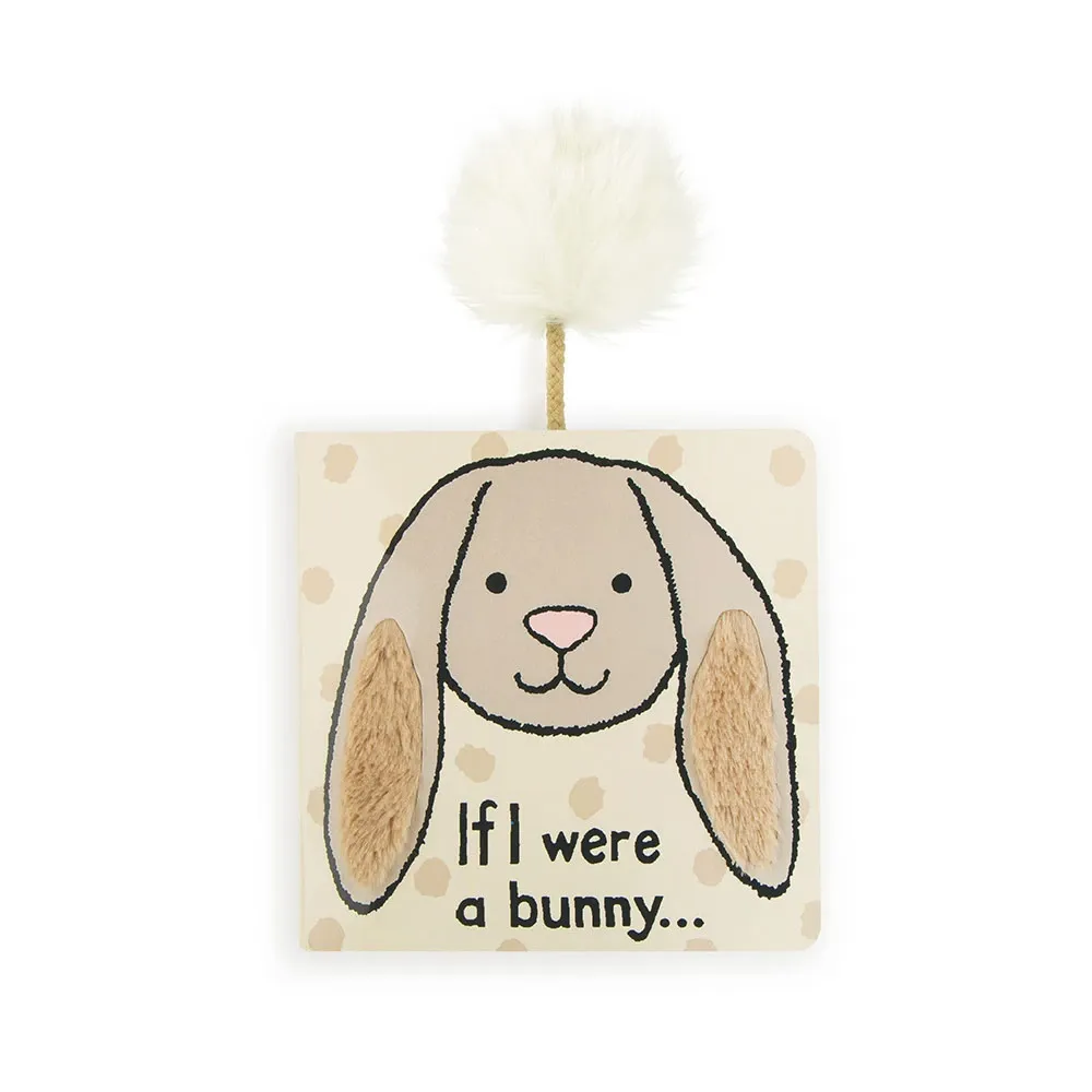 If I Were A Bunny Board Book - Beige-Jellycat