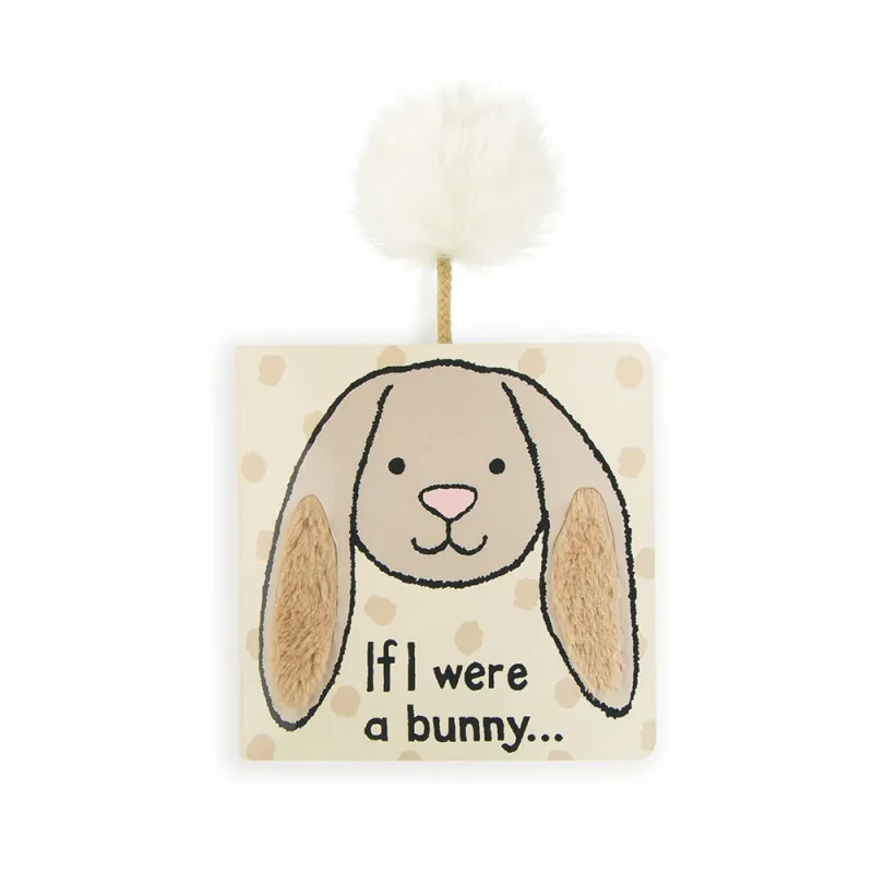 If I Were A Bunny Board Book - Beige-Jellycat