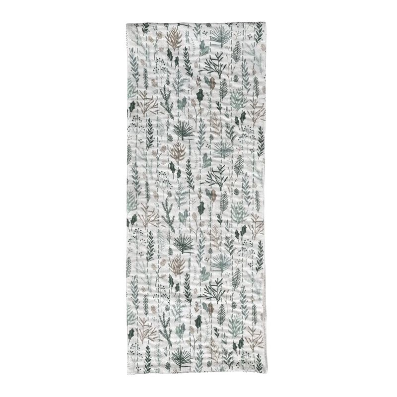 Cotton Table Runner - Herbs
