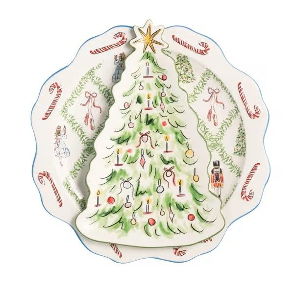 Winter Wonderland Nested Plate Set