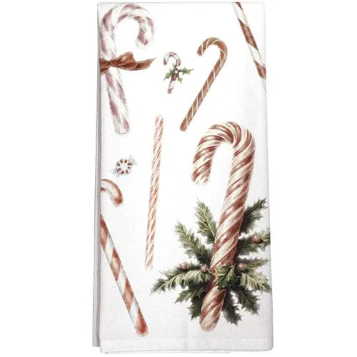 Candy Cane Scatter Towel
