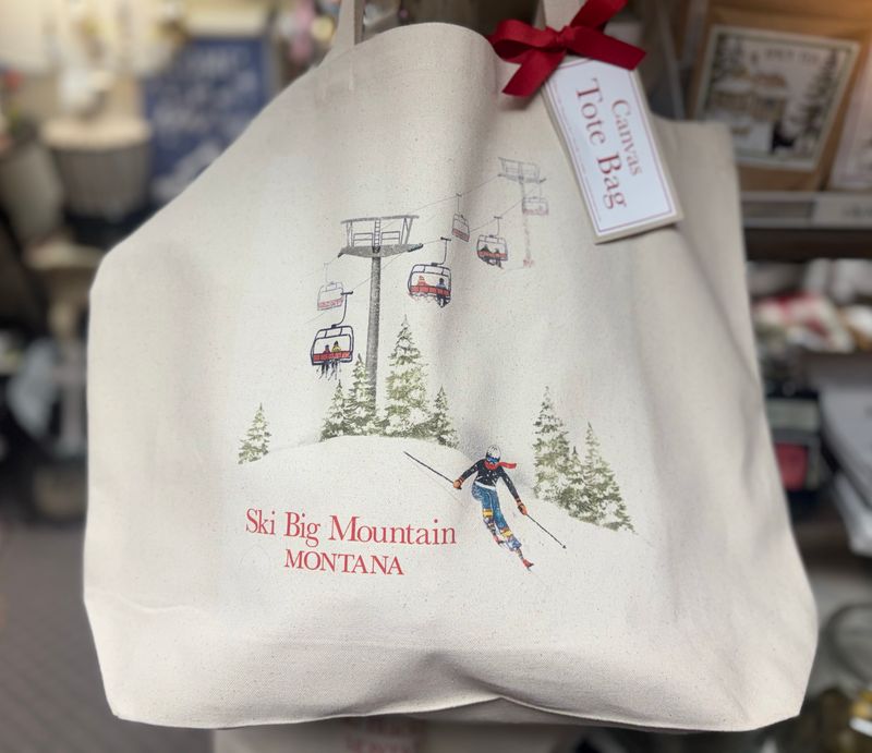 Ski Big Mountain Montana Tote