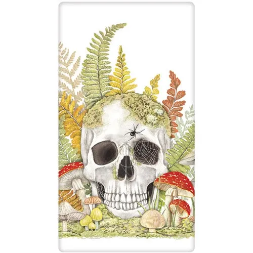 Mushroom Skull Dishtowel