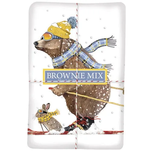 Ski Bear and Ribbit Brownie Mix