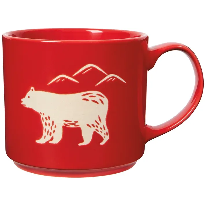 Stacking Wild North Bear Mug