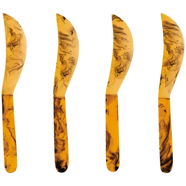 Resin Tortoise Shell Spreader Set