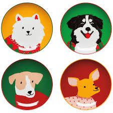 Holiday House Plate