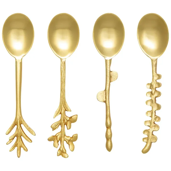 Branchlet Gold Spoons