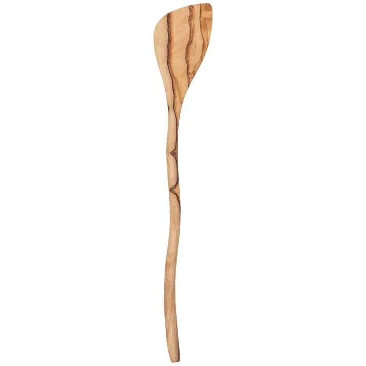 Wavy Spatula Olive Wood