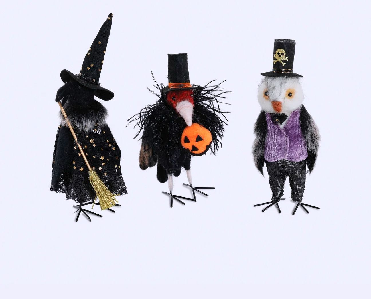 Halloween - Spooky Felted Bird