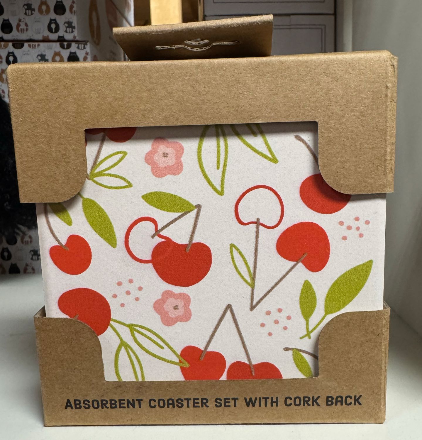 Cherrie Coaster Set of 4