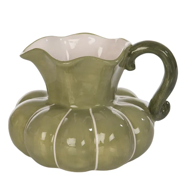 Green Pumpkin Pitcher