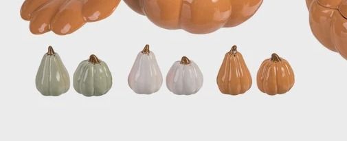 Pumpkin Salt and Pepper Shakers