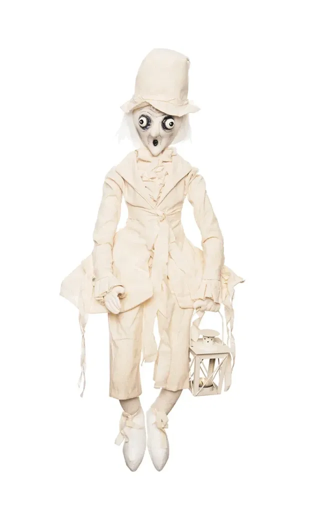 Folk Art Ghost Doll - Male