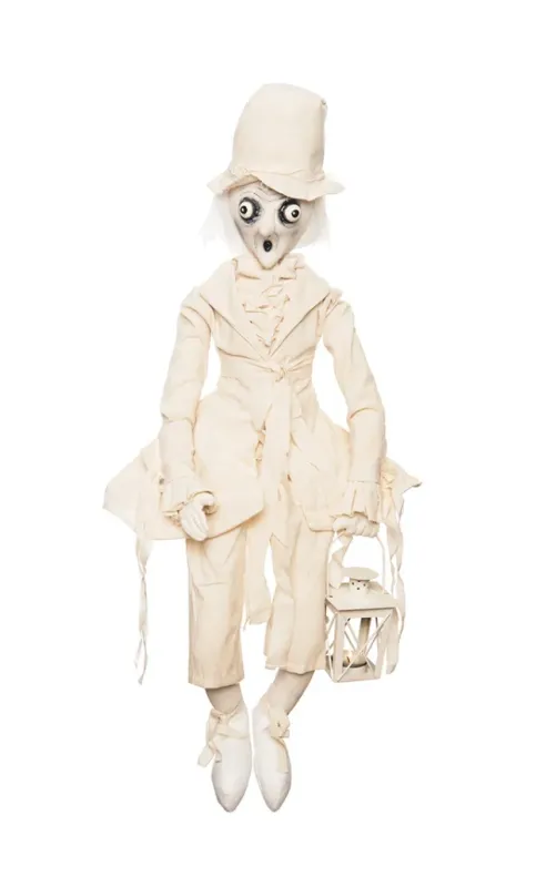 Folk Art Ghost Doll - Male