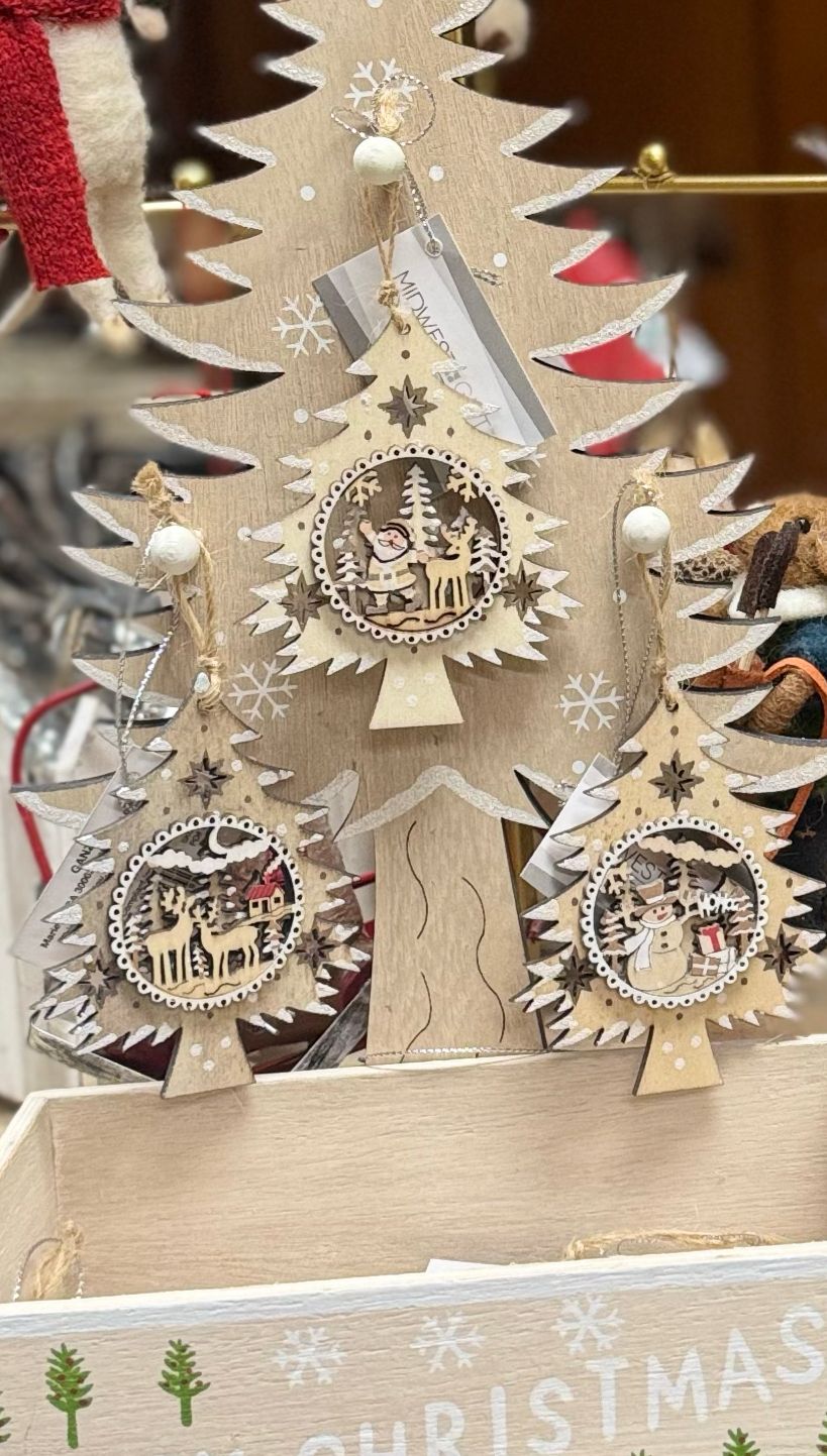 Tree Scene Ornaments