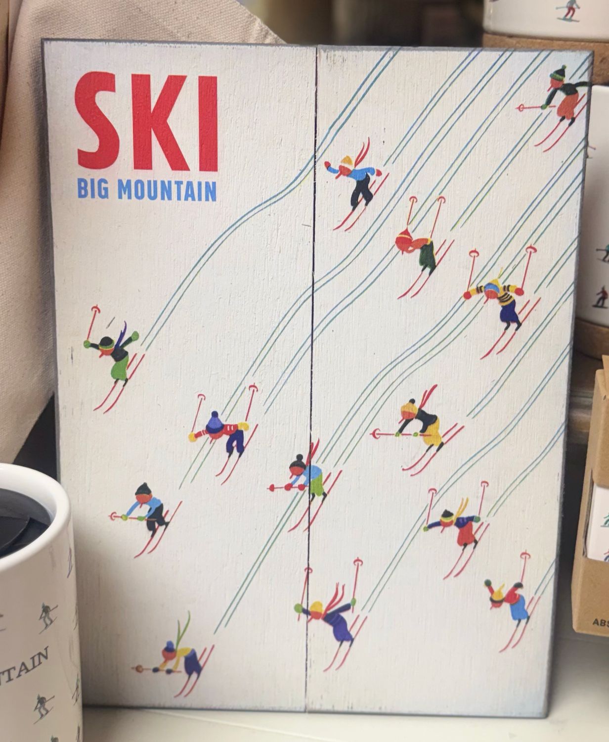 Vintage Ski Sign - Small - Big Mountain