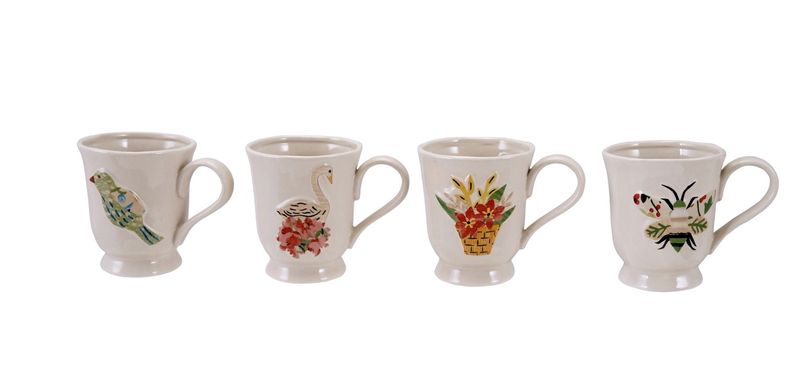 Holiday Stoneware - Footed Mug