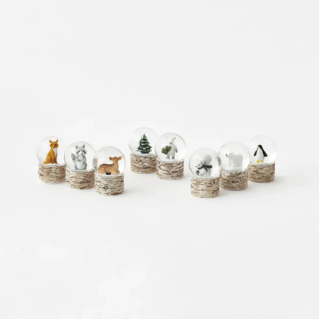 Mini Forest Animal in Snow Globe