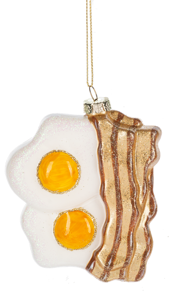 Eggs and Bacon Ornament