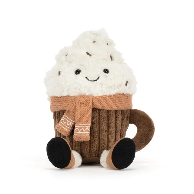 Amuseables Scarffles Hot Chocolate -Jellycat