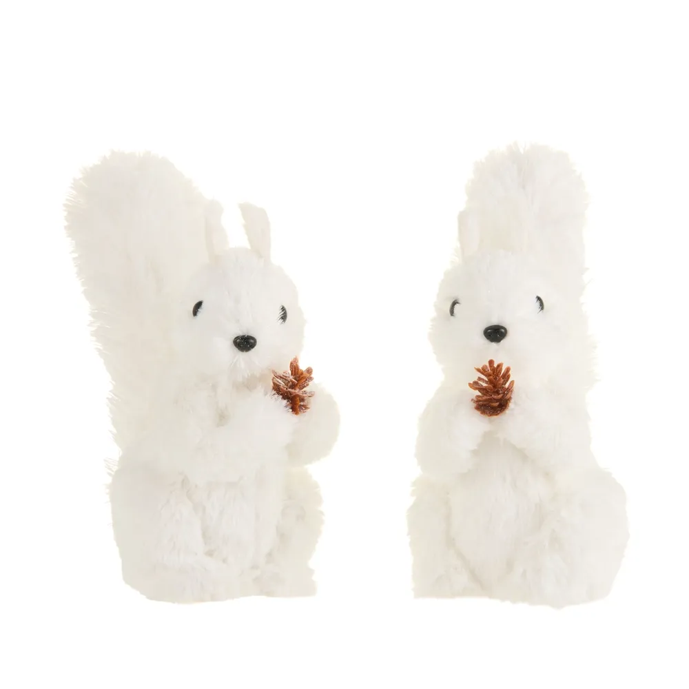 White Squirrel Figurine