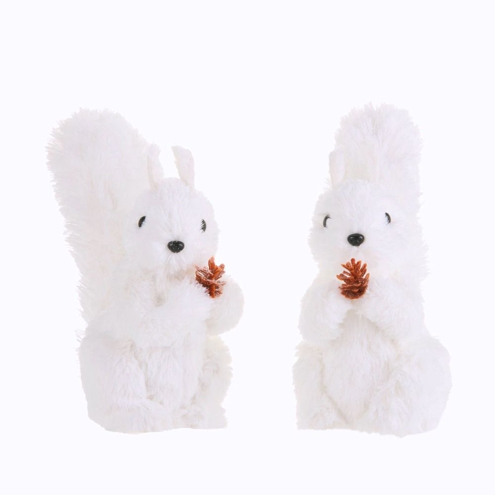White Squirrel - Holiday Home Decor