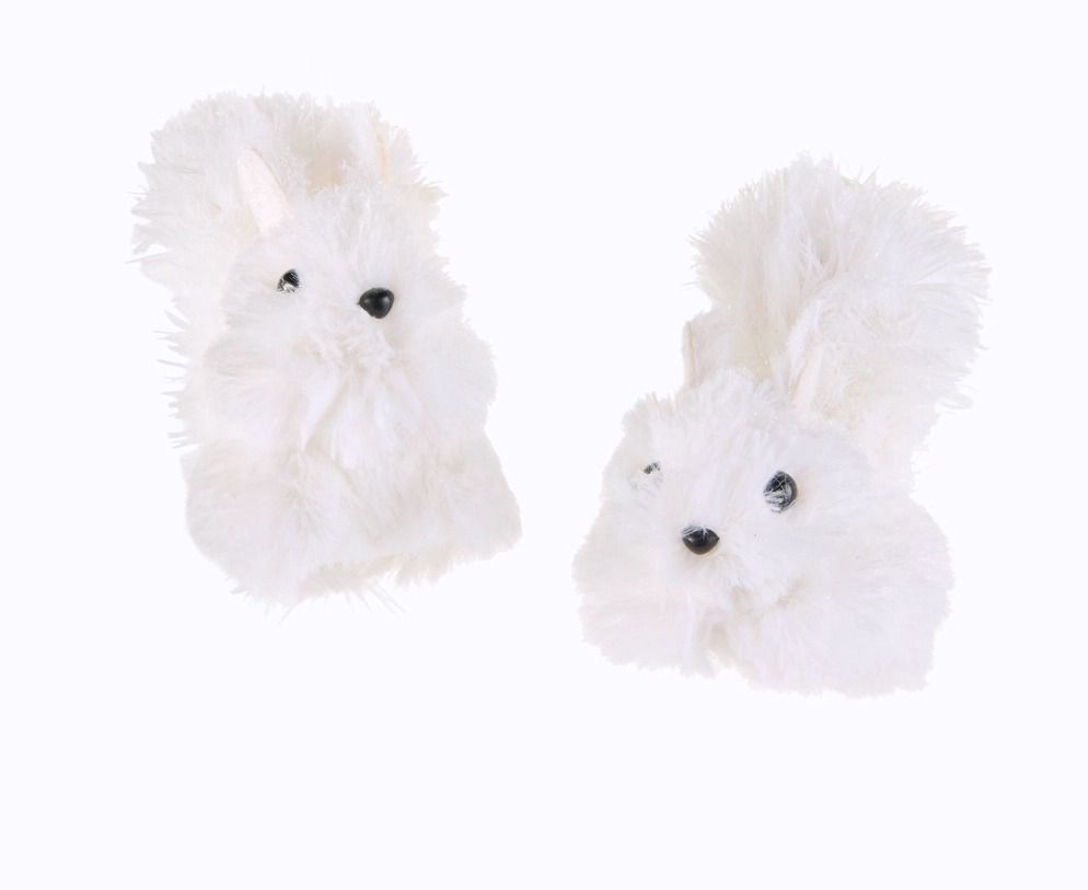 White Squirrel - Soft Ornament