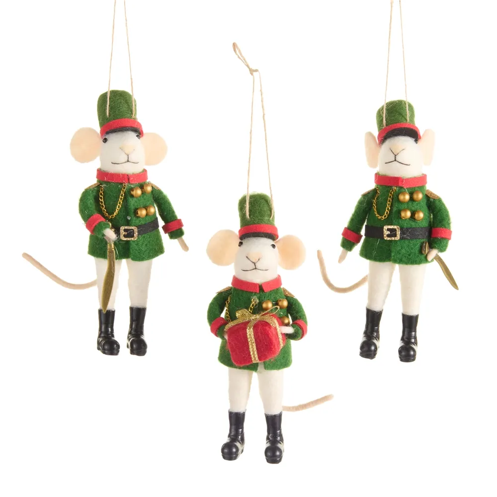 Nutcracker Mouse Ornament