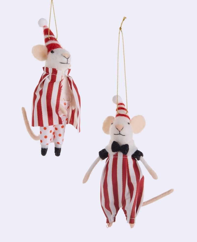 Master of Ceremonies - Felt  Mouse Ornament