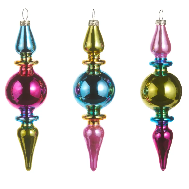 Rainbow Finial Ornament