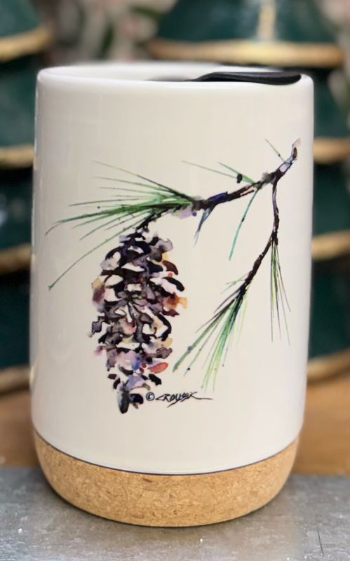 White Pine Tumbler with Lid