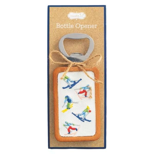 Skiers Ski Bottle Opener