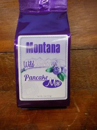Wild Huckleberry Pancake Mix